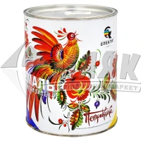 Емаль пентафталева Спектр Петриківка ПФ-115 2,8 кг світло-сіра