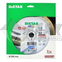 Диск алмазний відрізний DiStar 1A1R Hard Ceramics Advanced 230×1,6×10×25,4 мм суцільний