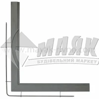 Кутник для плити пофарбований 900×800 мм 4,64 кг