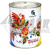 Емаль пентафталева Спектр Петриківка ПФ-115 0,9 кг чорна