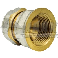 Муфта обтискна NTM 20 мм x 3/4'' внутрішня різьба