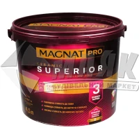 Фарба інтер'єрна Magnat Pro Ceramic Superior 3 база А керамічна 4,5 л біла глибокоматова