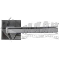 Ручки дверні на розетці LINDE А-2021 MC хром матовий