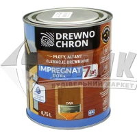Захист для деревини Drewnochron Impregnat Extra 0,75 л дуб