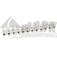 Колодка клемна Techno Systems PE 4 мм 6А прозора