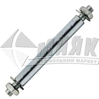 Комплект для кріплення колеса до тачки
