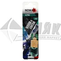Ароматизатор для авто NOWAX Wood&Fresh Alpine підвісний