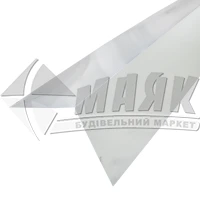 Коник покрівельний прямий оцинкований 240×240 мм 2 м/п