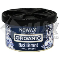 Ароматизатор для авто NOWAX Organic Black Diamond 40 г банка