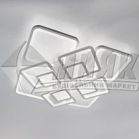Світильник світлодіодний декоративний накладний Esllse 595х595х110 - WHITE/CLEAR -220-ІР20 165Вт 4000-6000°К IP20