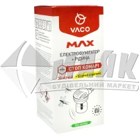 Електрофумігатор від комарів VACO MAX з рідиною 30 мл
