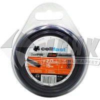 Жилка для газонокосарки Cellfast 2,0 мм × 15 м кругла армована