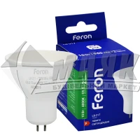 Лампа світлодіодна точкова Feron 10Вт GU5.3/G5.3 MR16 4000°К (LB-217)