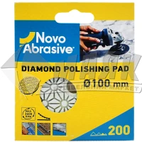 Круг полірувальний Novoabrasive P200 100 мм зірка