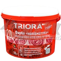 Фарба інтер'єрна TRIORA TR-320 латексна 10 л біла напівматова