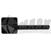 Ручки дверні на розетці Sempra H-22105-A-BLM чорний
