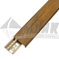 Плінтус підлоговий ПВХ Floor décor FD75 2,5 м дуб гірський