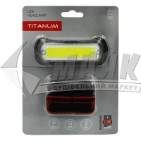 Ліхтар налобний акумуляторний TITANUM TLF-H11