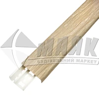 Плінтус підлоговий ПВХ Floor décor FD75 2,5 м дуб лате
