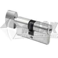 Циліндр ключ-тумблер LINDE A6P30/30Т CP хром полірований