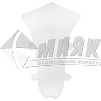 Кут внутрішній до плінтуса Raitto P 60 білий