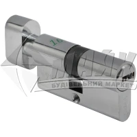 Циліндр ключ-тумблер Avers DM-60-C-CR хром