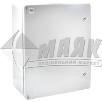 Бокс монтажний пластиковий 400×500×180 мм ІР65 сірий