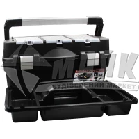 Ящик для інструменту з лотком та органайзером Haisser Formula S600 Alu 22" 547×271×278 мм пластиковий