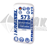 Штукатурка гіпсова універсальна Kreisel 573 інтер'єрна ручне нанесення 25 кг