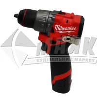 Дриль-шурупокрут акумуляторний ударний MILWAUKEE M12 FPD2-202X