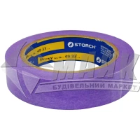 Стрічка малярна Storch Sunny Star Sensitive для делікатних поверхонь 25 мм×50 м лілова