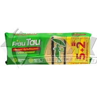Губка кухонна Frau Tau Великі бульбашки 7 шт