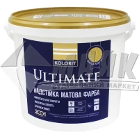 Фарба інтер'єрна Kolorit Ultimate база А надстійка акрилатна 4.5 л біла матова