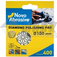 Круг полірувальний Novoabrasive P400 100 мм зірка