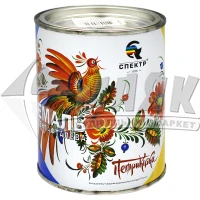 Емаль пентафталева Спектр Петриківка ПФ-115 0,9 кг сіра
