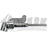 Тримач-адаптер кутовий STHOR HEX 1/4" 130 мм кут 105°