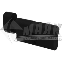 Циліндр ключ-тумблер Avers ZM-60-C-BLM (UA) чорний