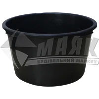 Таз пластиковий будівельний круглий OSTERO 65 л