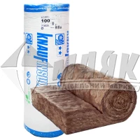 Вата мінеральна скловолоконна KNAUF NATUROLL M 100 мм 10,92 кв.м