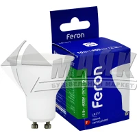 Лампа світлодіодна точкова Feron 10Вт GU10 MR16 4000°К (LB-217)