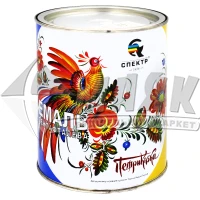 Емаль пентафталева Спектр Петриківка ПФ-115 0,9 кг біла