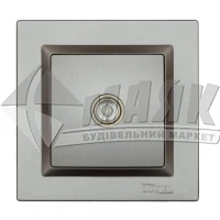 Розетка TV Luxel JAZZ графіт