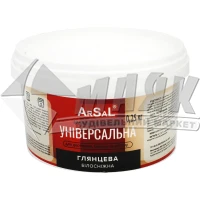 Емаль акрилова універсальна Arsal 0,25 кг біла глянцева