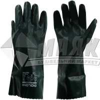 Рукавиці нітрилові робочі Doloni МБС №3896 XL (10) чорний