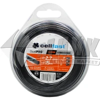 Жилка для газонокосарки Cellfast 2,7 мм × 15 м кругла армована