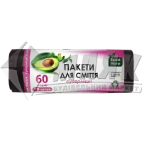 Пакети для сміття Sweet Home GARBAGE BAGS 60 л 10 шт