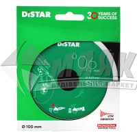 Диск алмазний відрізний DiStar 1A1R Shine 100×0,6/0,5×5×22,23 мм суцільний