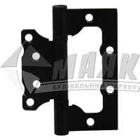Петля дверна накладна Solo SHB-100 Black чорний