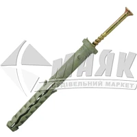 Дюбель ударний гриб пластиковий WAVE 8×80 мм