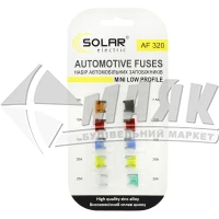 Набір запобіжників SOLAR міні 10 шт